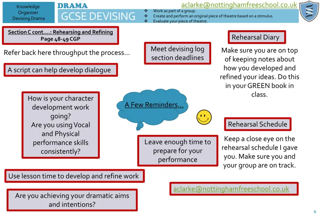 drama gcse devising 3