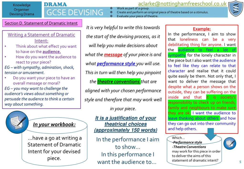 drama gcse devising 4