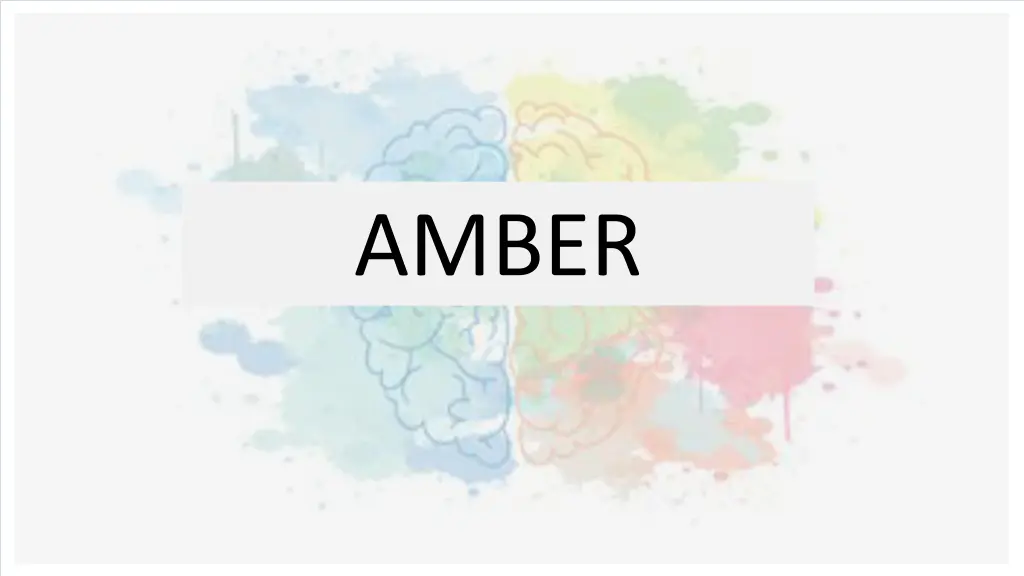 amber