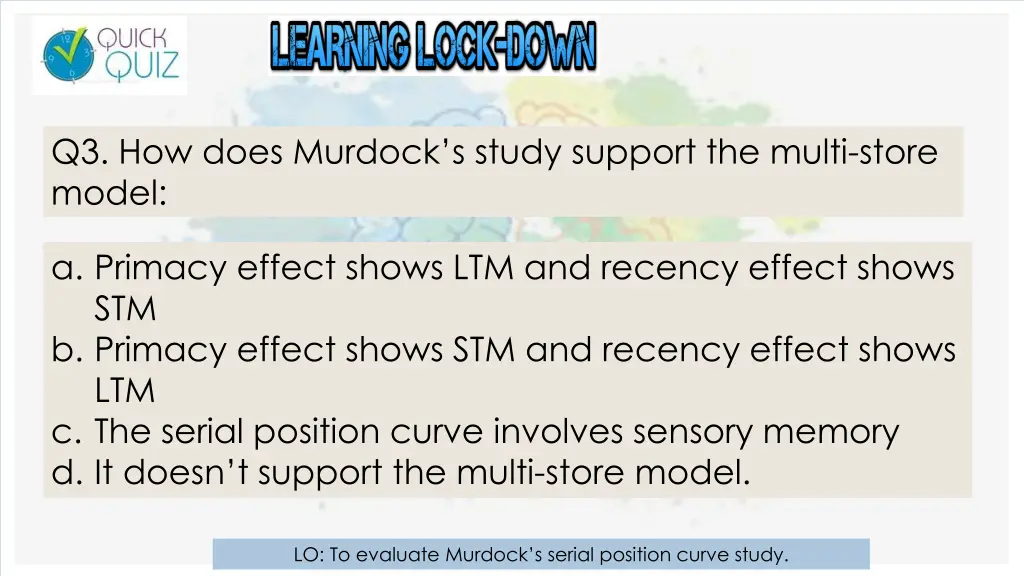 q3 how does murdock s study support the multi 1