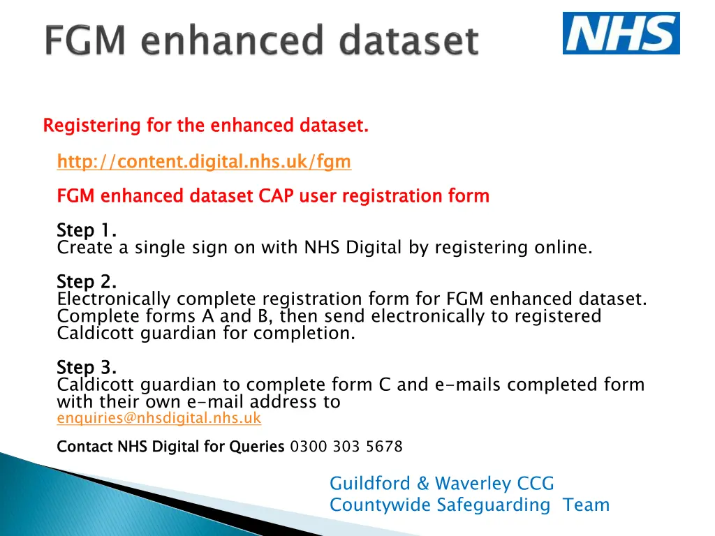 registering for the enhanced dataset http content