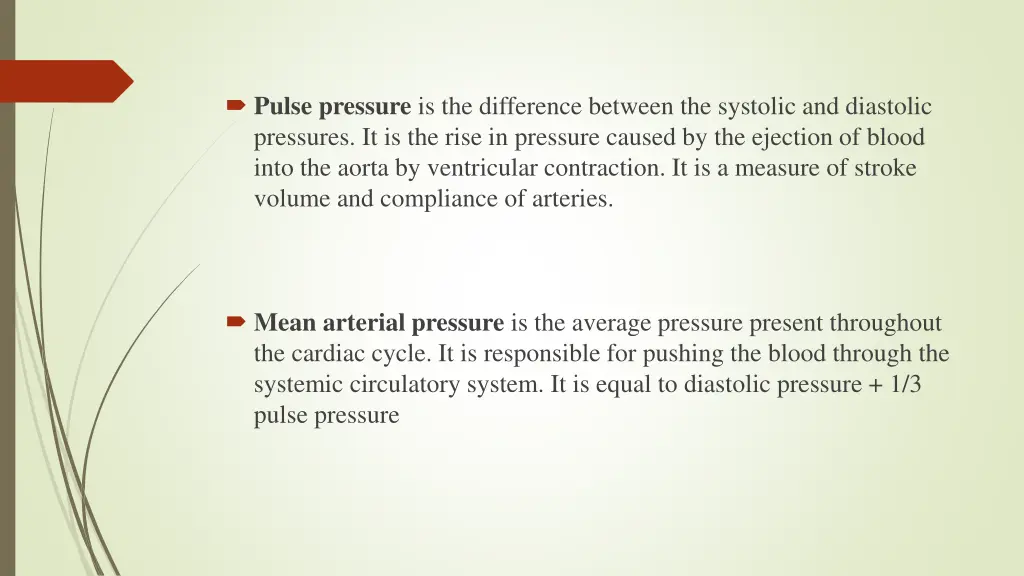 pulse pressure is the difference between