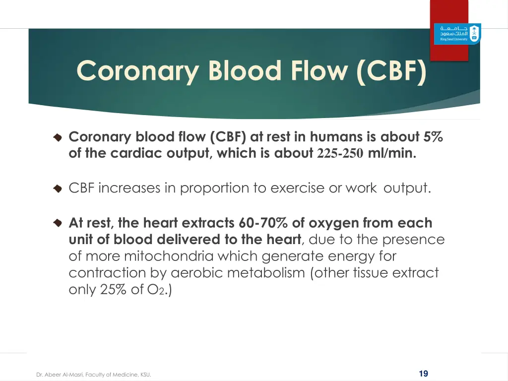 coronary blood flow cbf