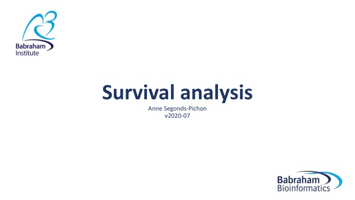 survival analysis anne segonds pichon v2020 07