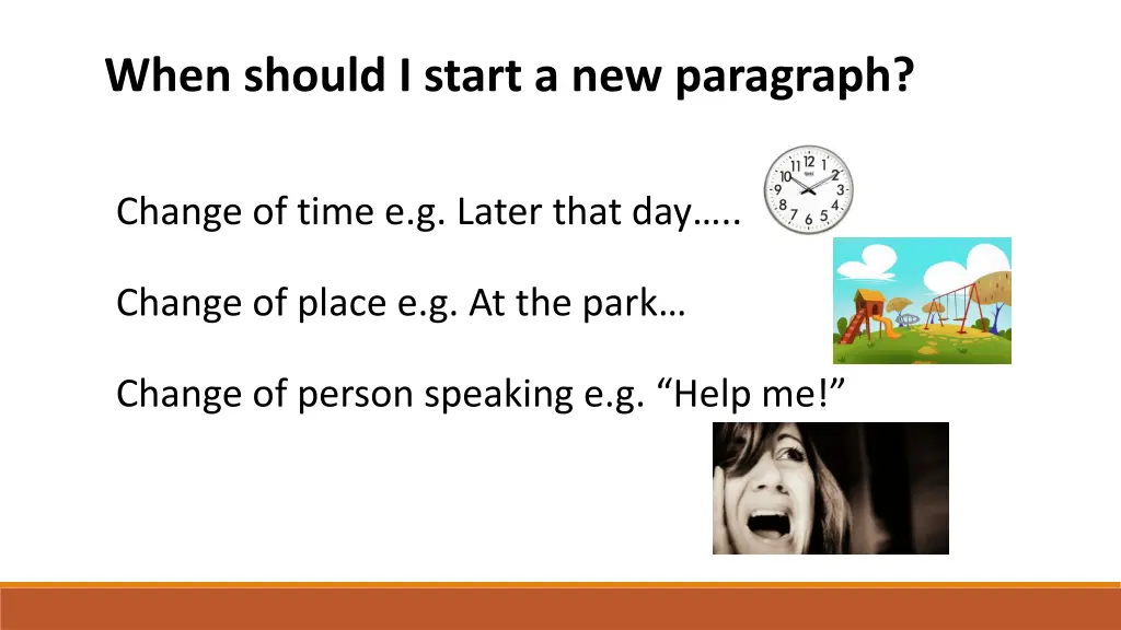 when should i start a new paragraph