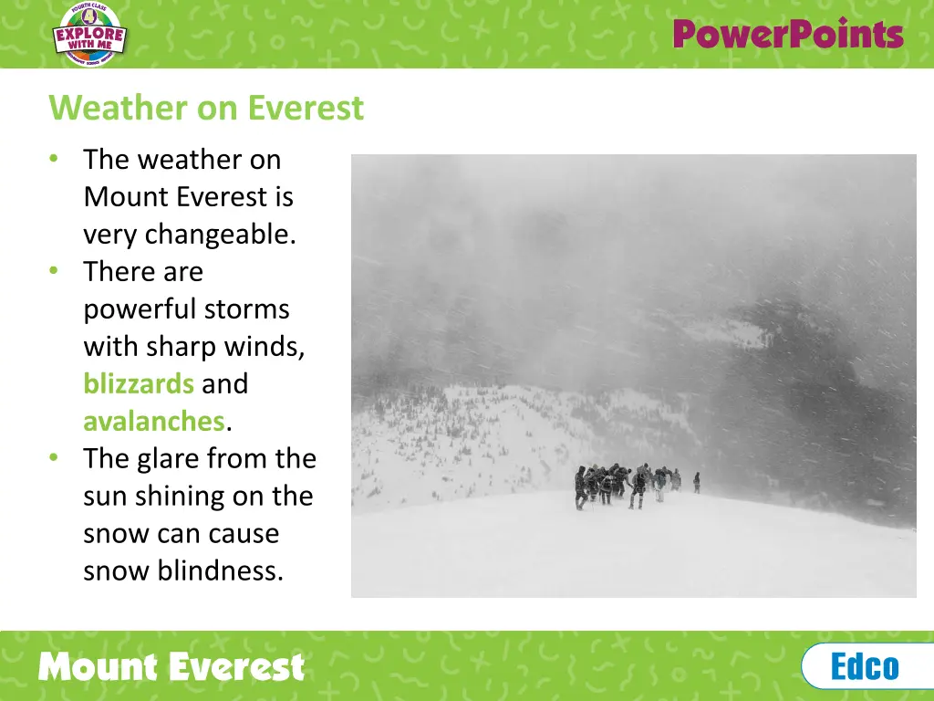 weather on everest