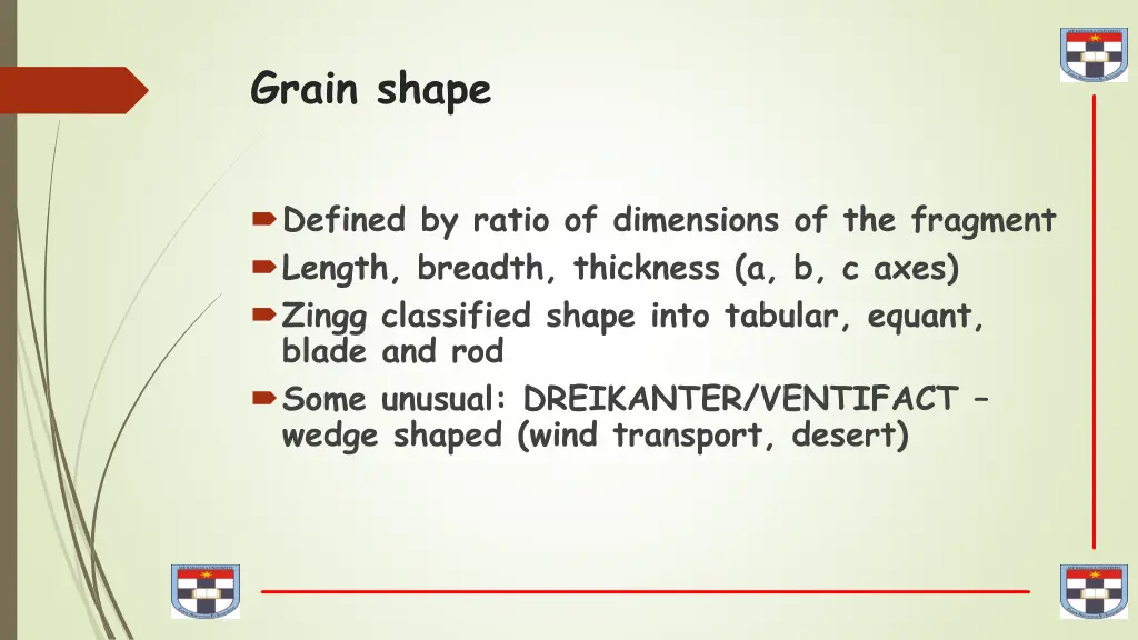 grain shape