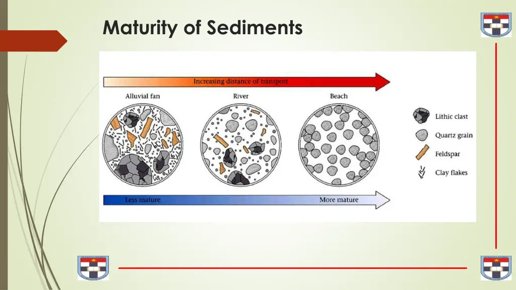 maturity of sediments