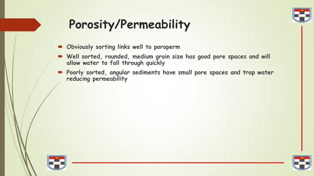 porosity permeability