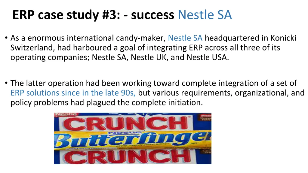 erp case study 3 success nestle sa