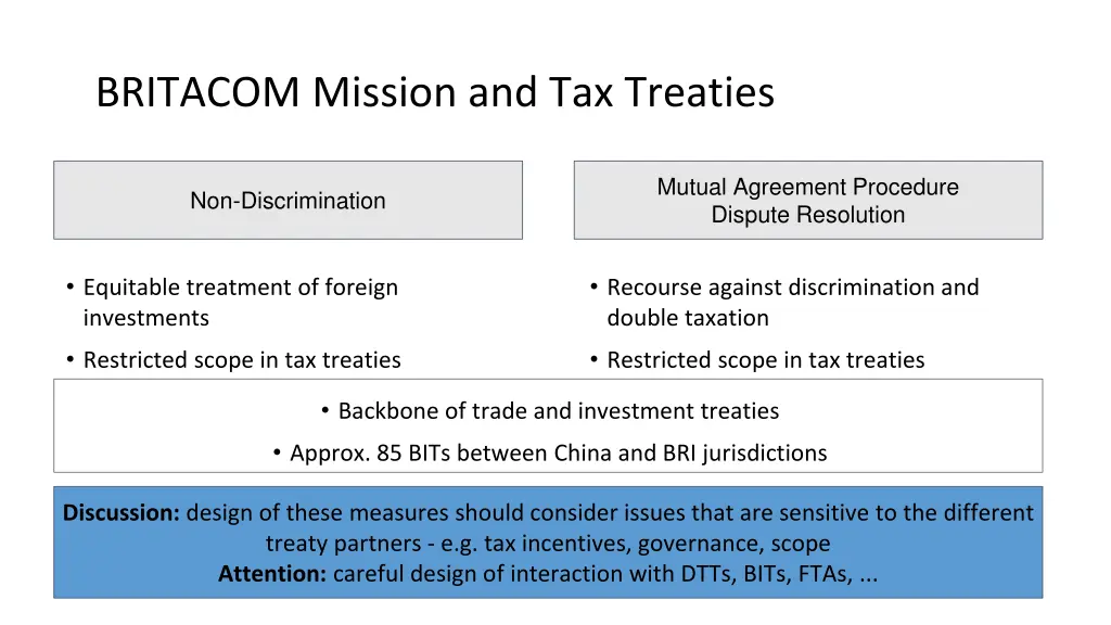 britacom mission and tax treaties 1