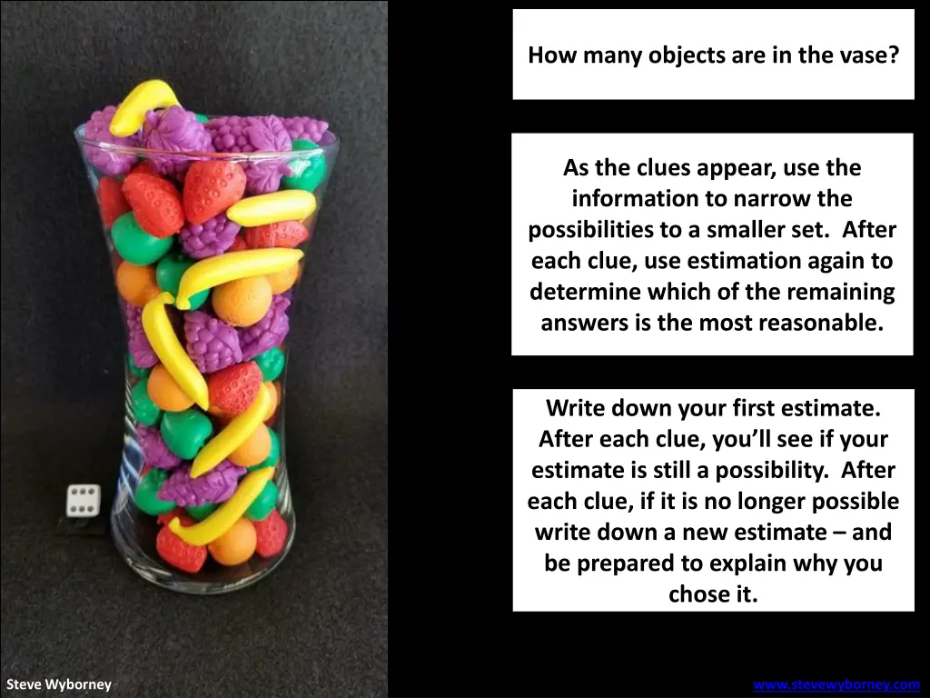 how many objects are in the vase 1