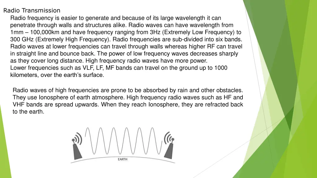 radio transmission radio frequency is easier