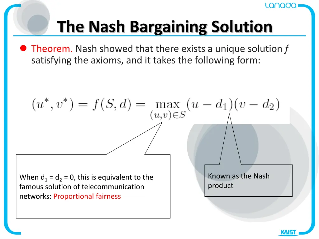 the nash bargaining solution 6