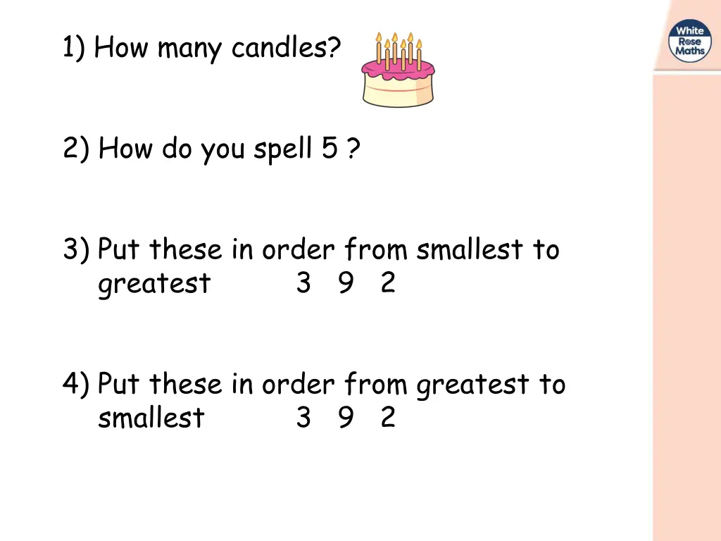 1 how many candles