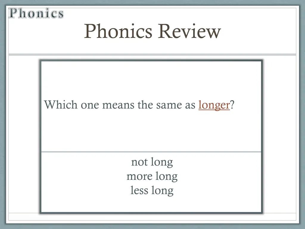 phonics 9