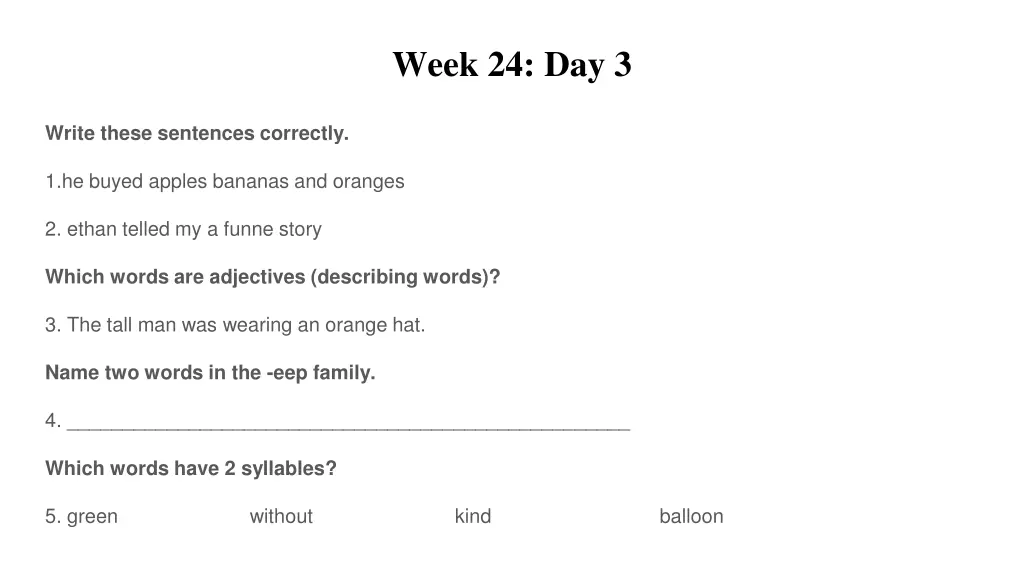 week 24 day 3