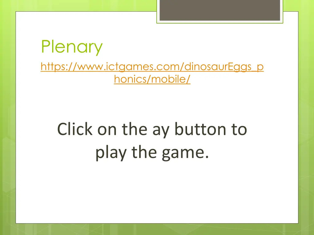 plenary https www ictgames com dinosaureggs