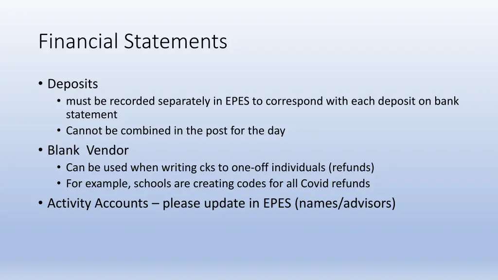 financial statements 2