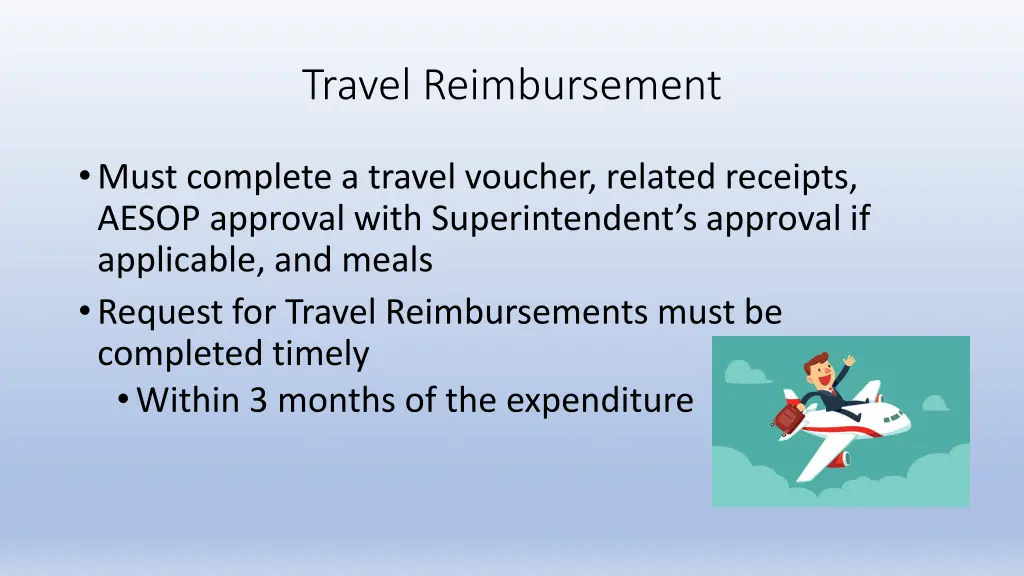 travel reimbursement