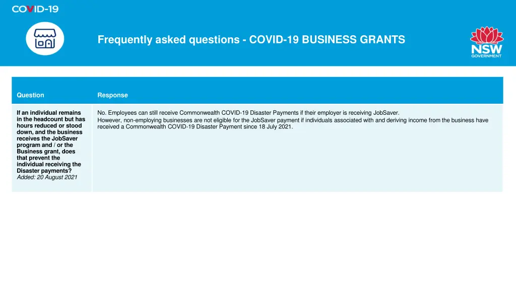 frequently asked questions covid 19 business 11