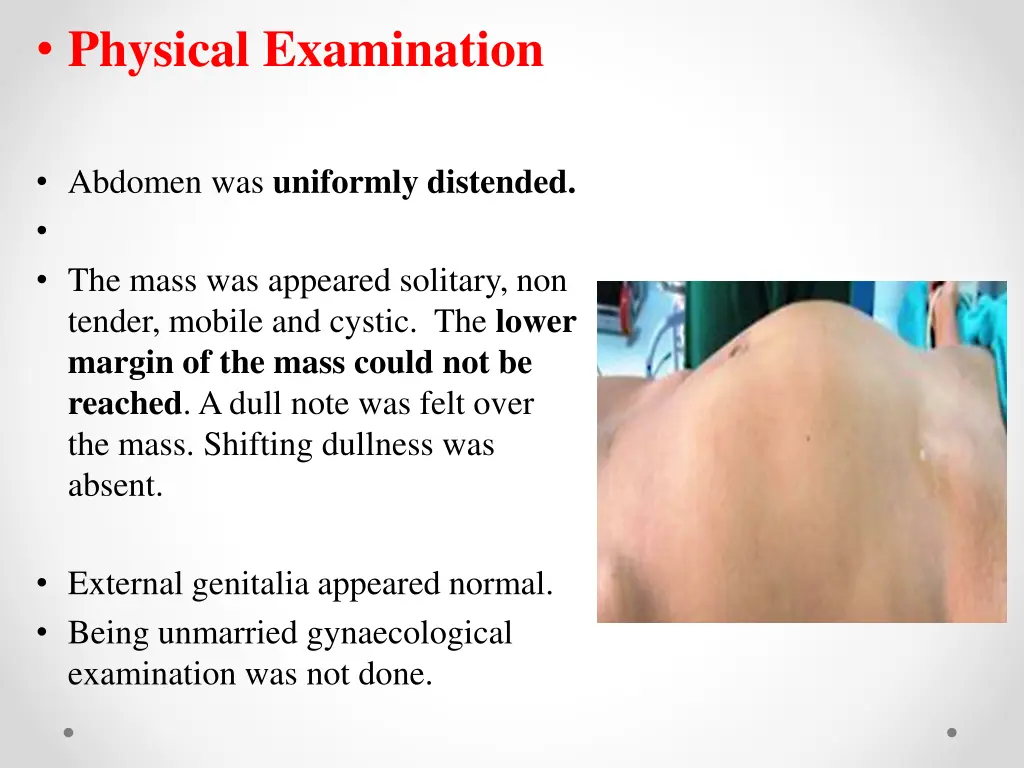 physical examination