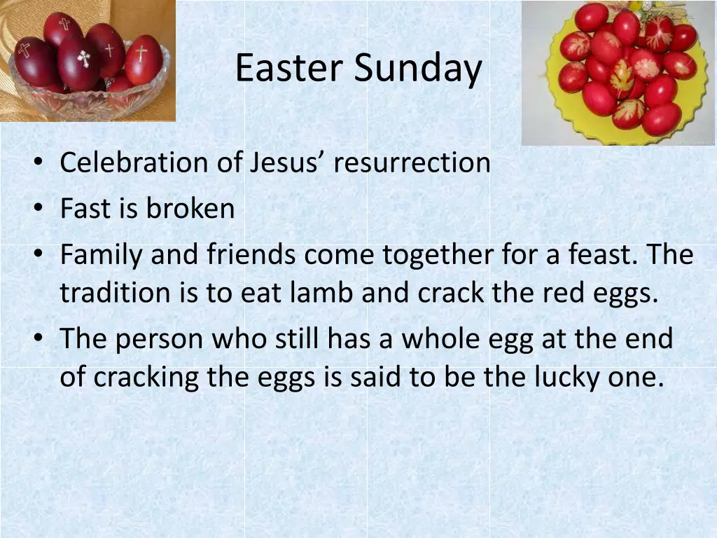 easter sunday