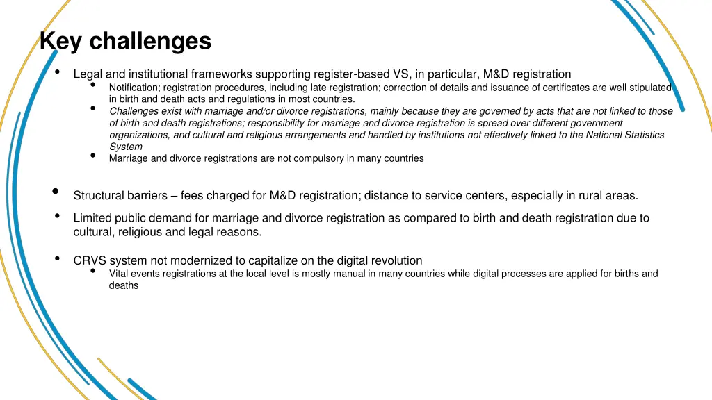 key challenges