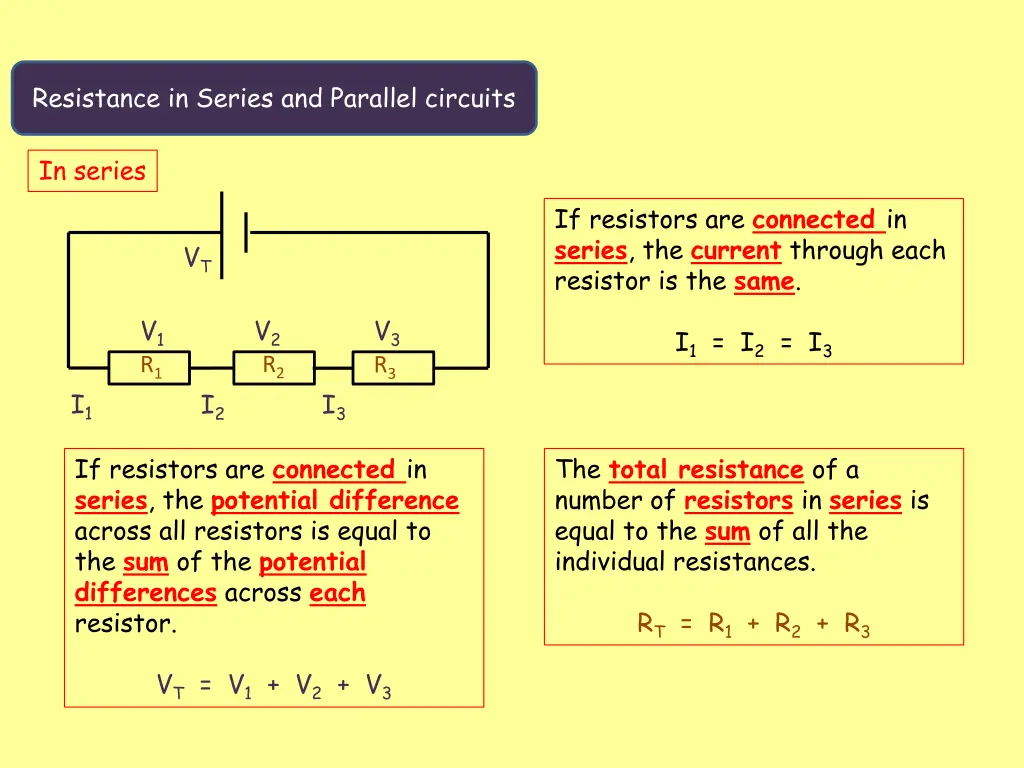 resistance in series and parallel circuits 4