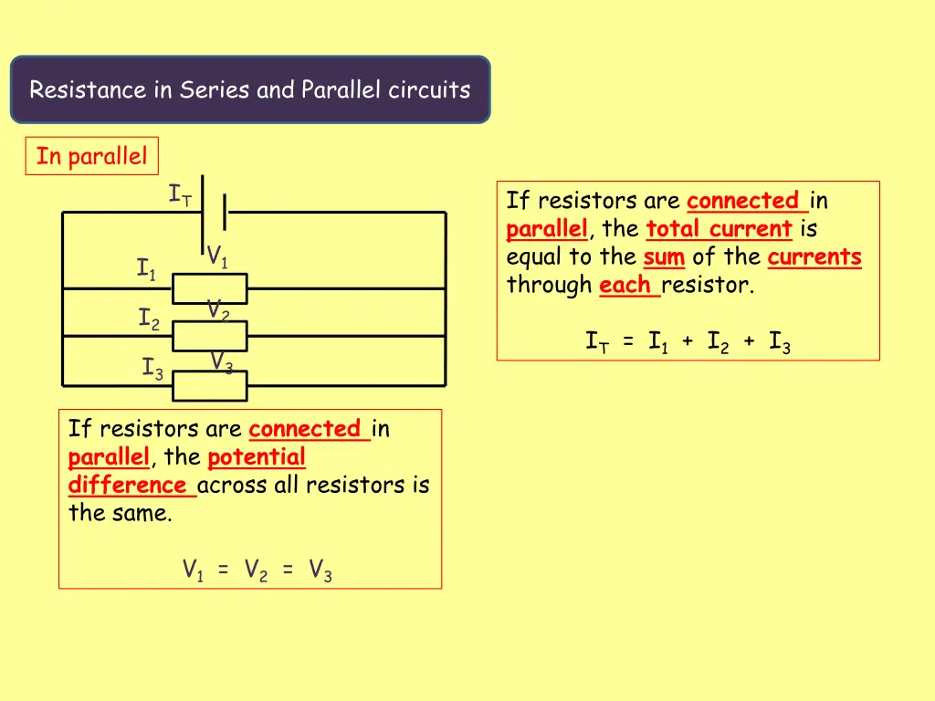 resistance in series and parallel circuits 7