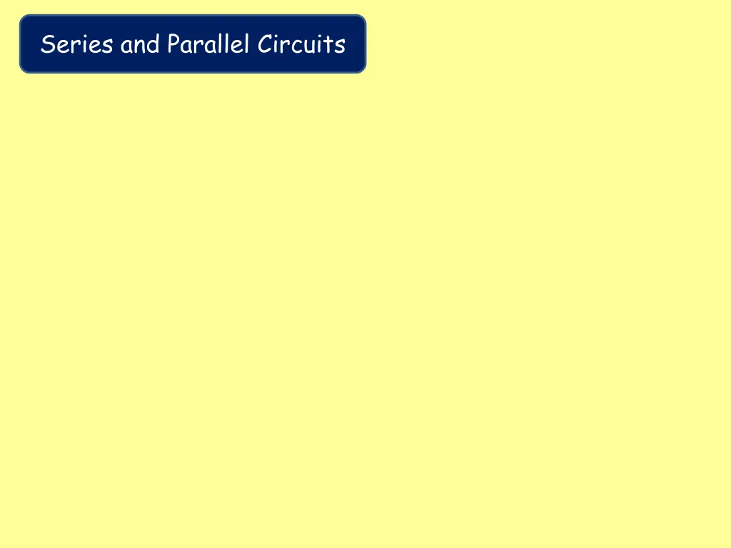 series and parallel circuits