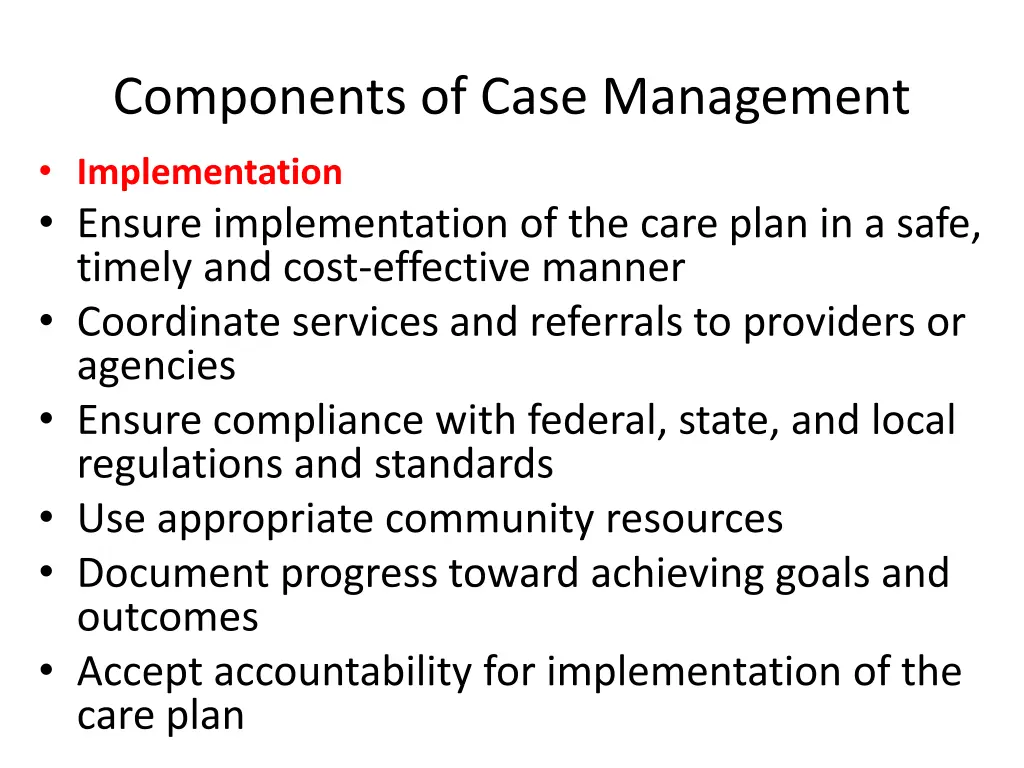 components of case management 3