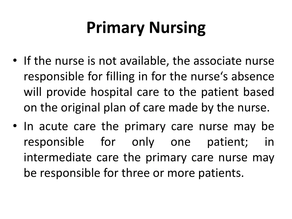 primary nursing 1