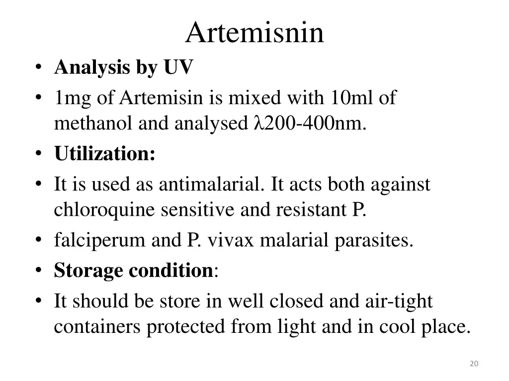 artemisnin