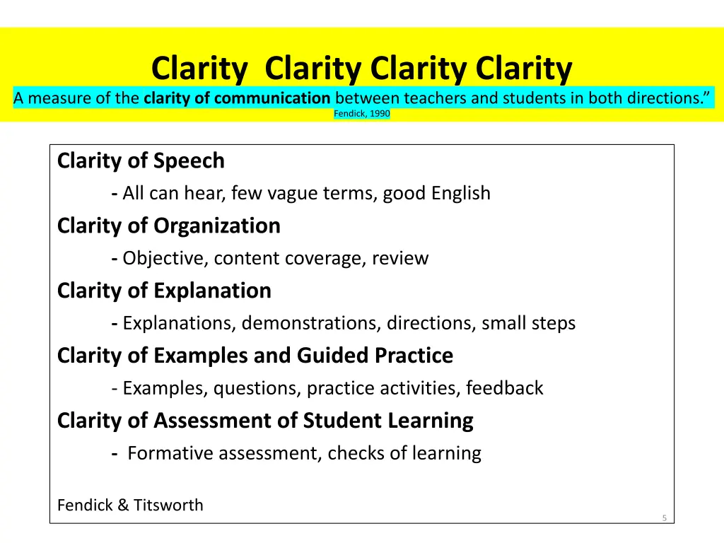 clarity clarity clarity clarity a measure