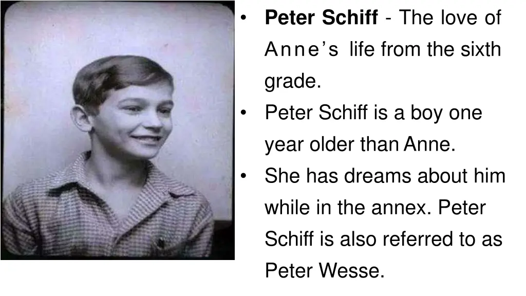 peter schiff the love of anne s life from