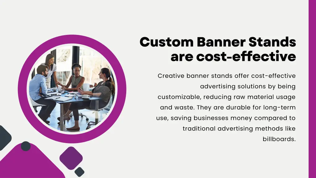 creative banner stands offer cost effective