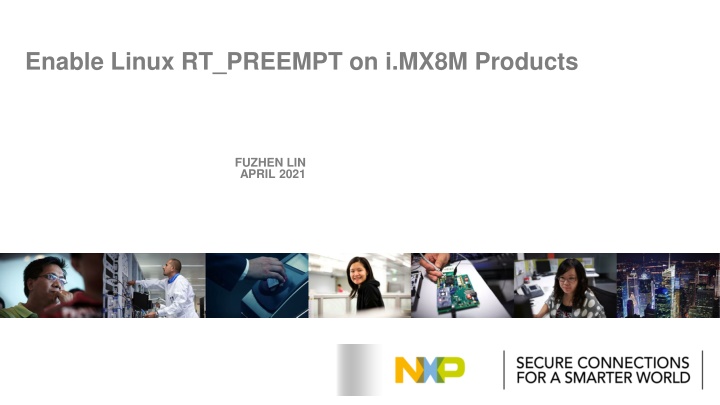 enable linux rt preempt on i mx8m products