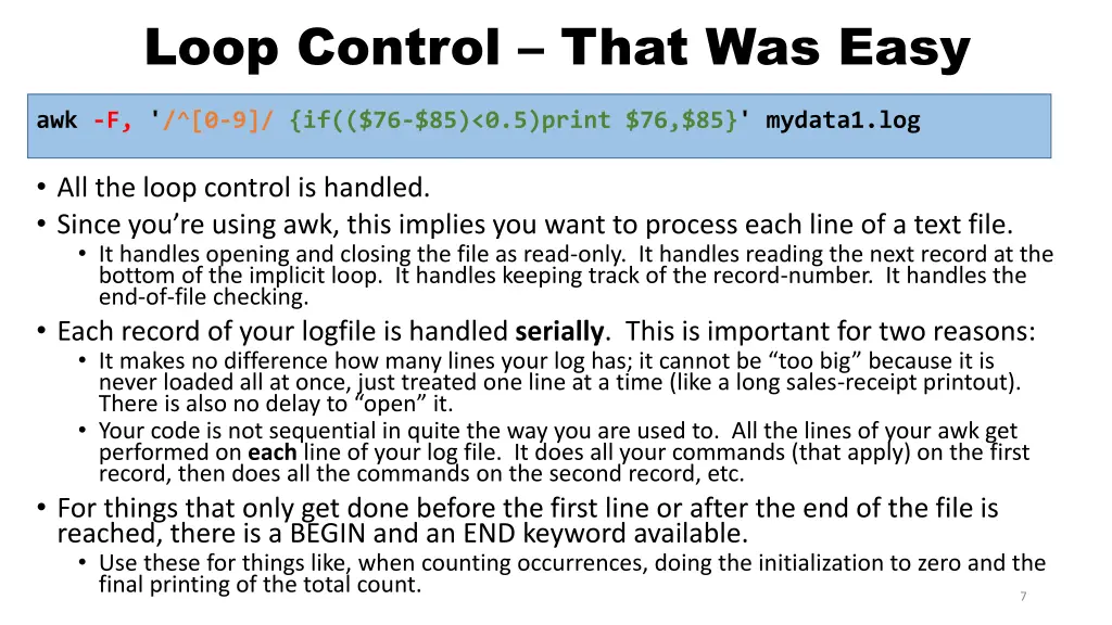 loop control that was easy