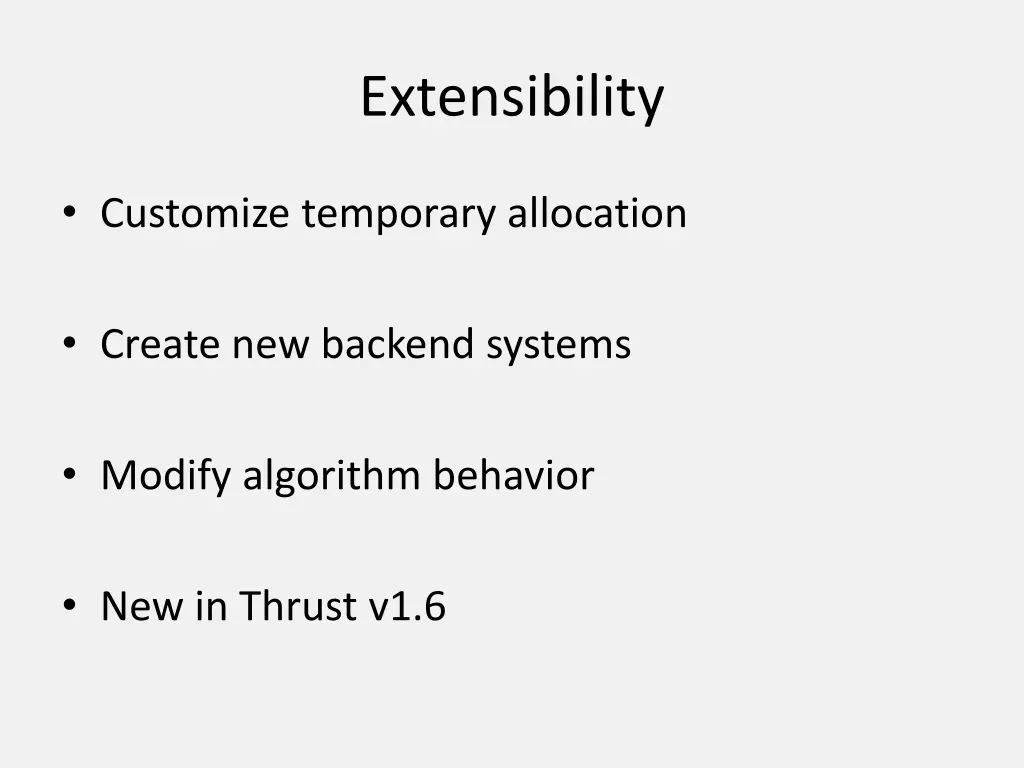 extensibility