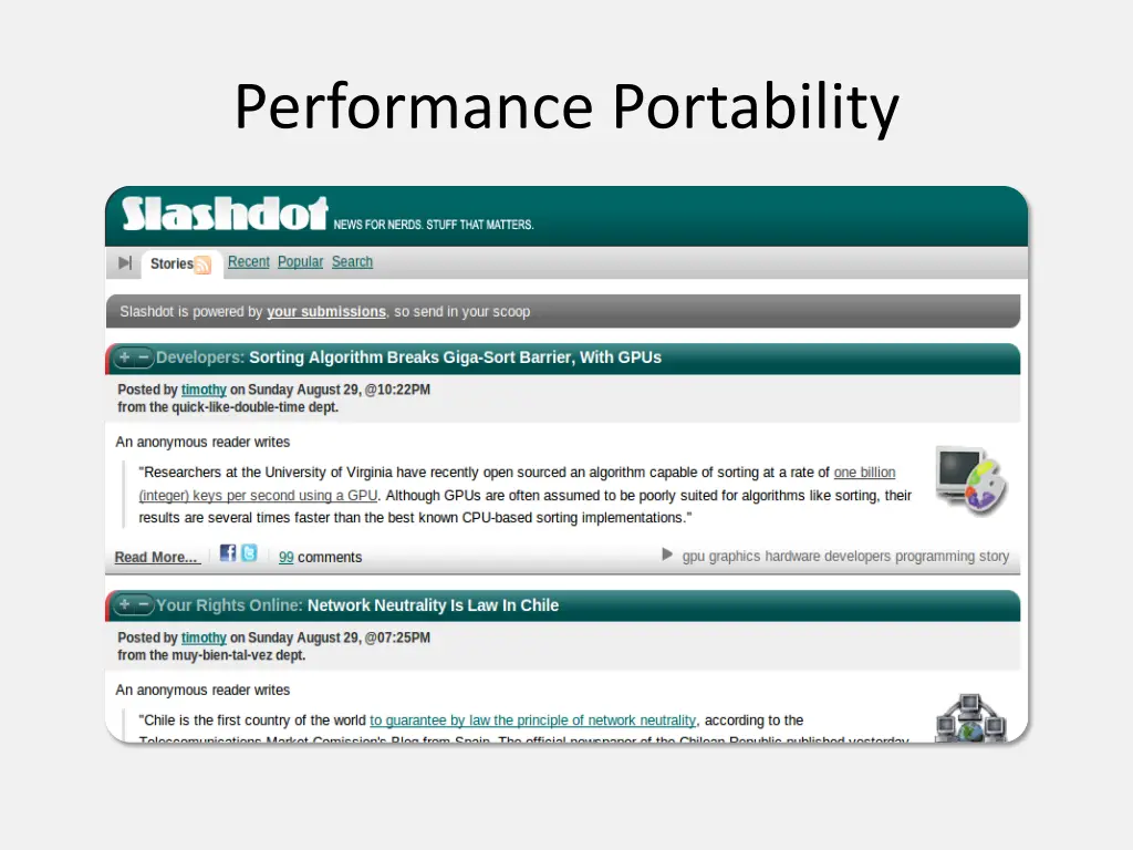 performance portability 1