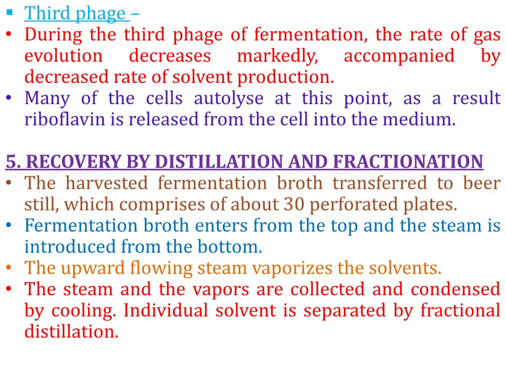 third phage during the third phage