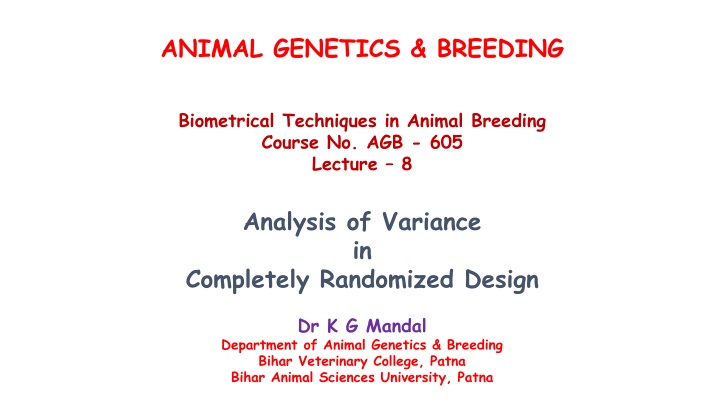 animal genetics breeding