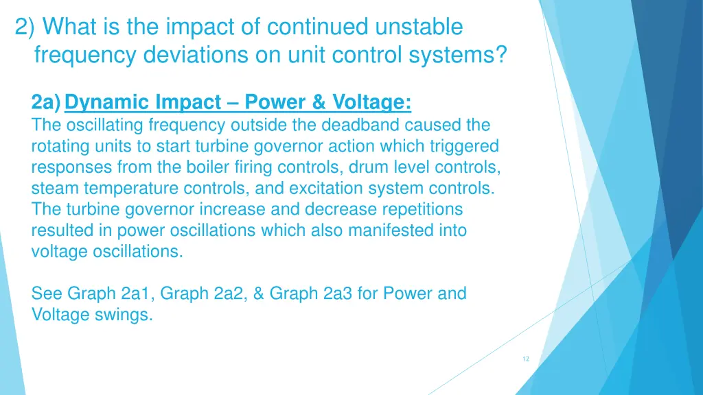 2 what is the impact of continued unstable