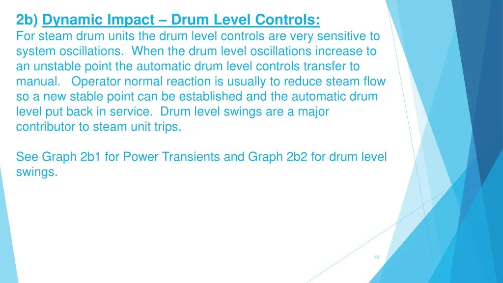 2b dynamic impact drum level controls for steam