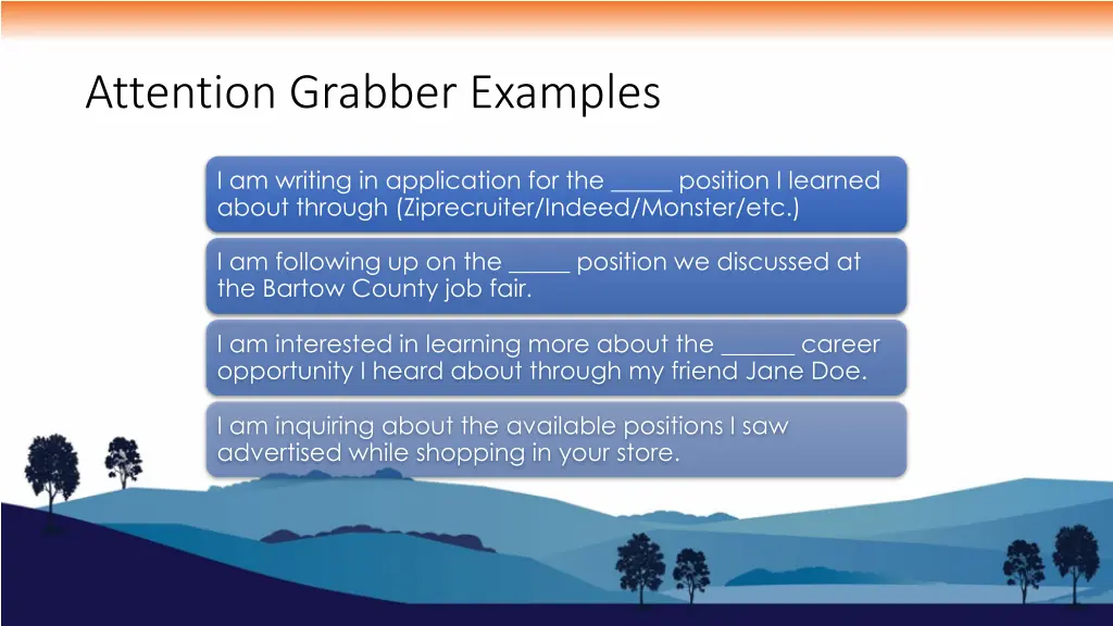 attention grabber examples