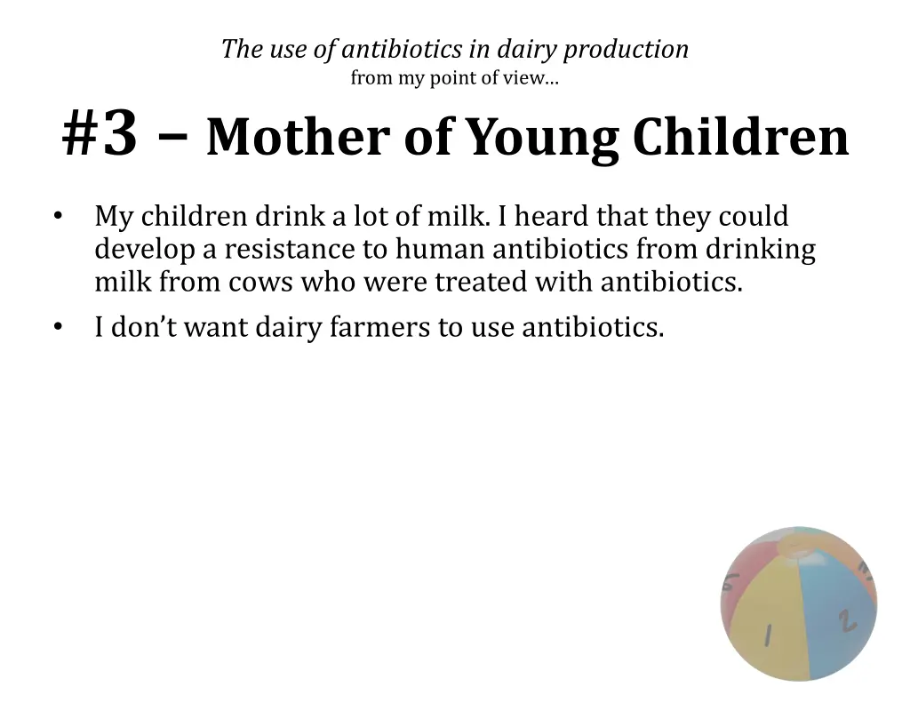 the use of antibiotics in dairy production from 2