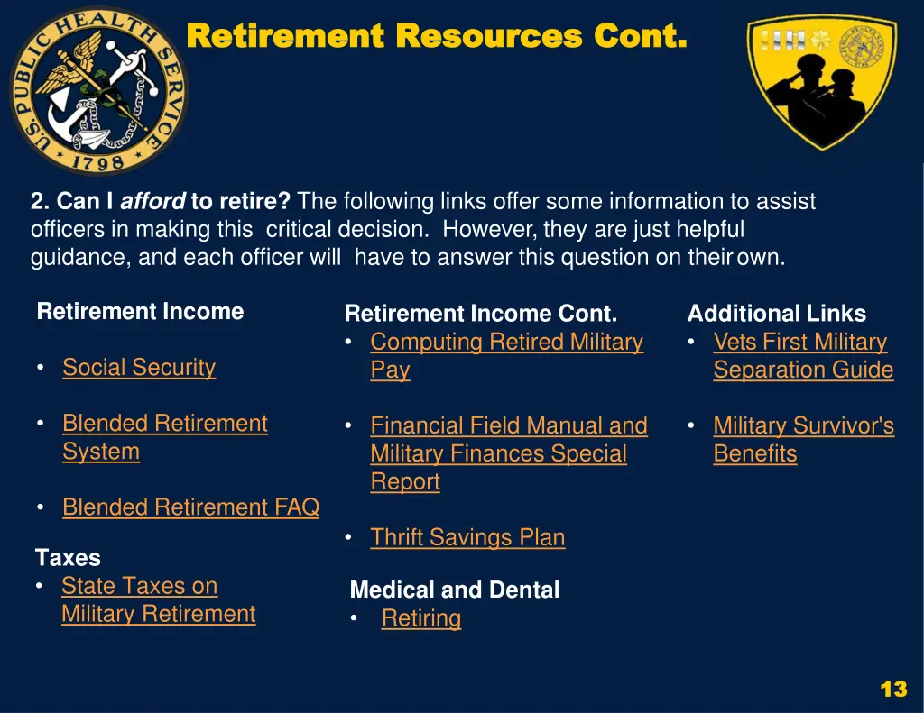 retirement resources cont retirement resources 1