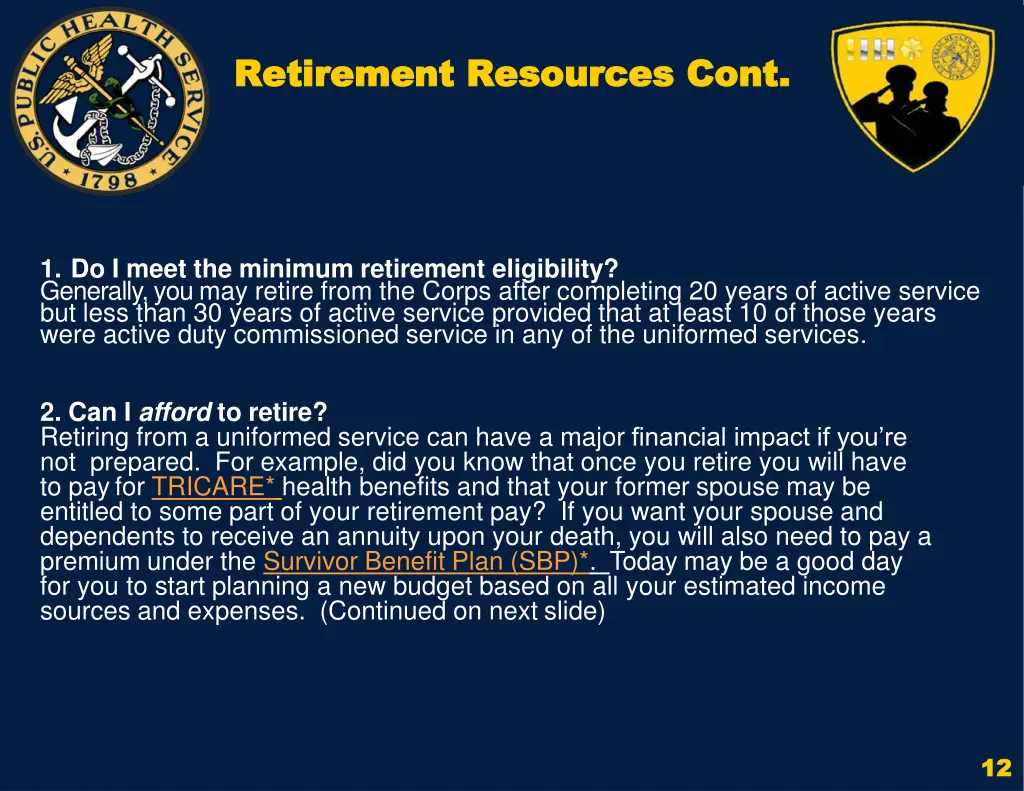 retirement resources cont retirement resources