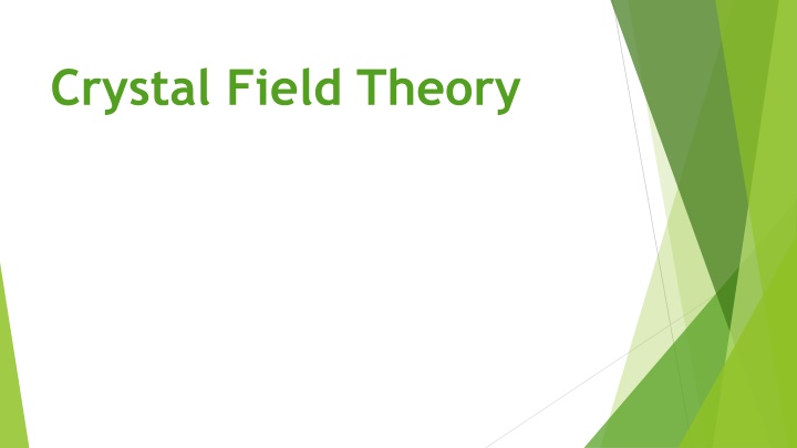 crystal field theory